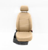 АВТОФРАНТ/Авточехлы VW - Polo Sd деленная 40\60 с 2015- (Аригон) беж+беж
