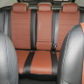 Авточехлы GEELY-Coolray 2020-2023/Belgee X50 2023- (Аригон) чер+тем.коричн