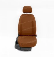 АВТОФРАНТ/Авточехлы LADA Granta Sd сплошная (Аригон)/шоколад