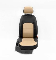 АВТОФРАНТ/Авточехлы Hyundai GETZ спинка 40/60 сиденье сплошное  (Аригон)/чер+беж 