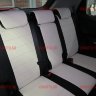 Авточехлы Ssang Yong-Actyon с 2011 (Аригон) чер+белый