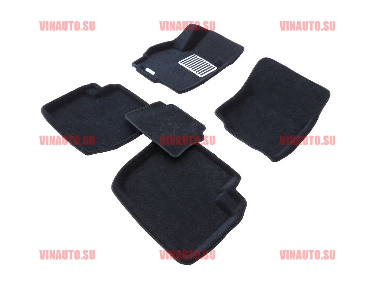 Коврики салона текст. 3D euro-std MIT.Out.XL/3  (2006-14/15-)/Citr. C-Crosser/ Peug 4007/EM3D003609