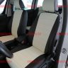 Авточехлы SKODA-Yeti (пасс. спинка трансформер) с 2013- (Аригон) чер+бел Авточехлы SKODA-Yeti (пасс. спинка трансформер) с 2013- (Аригон) чер+бел
