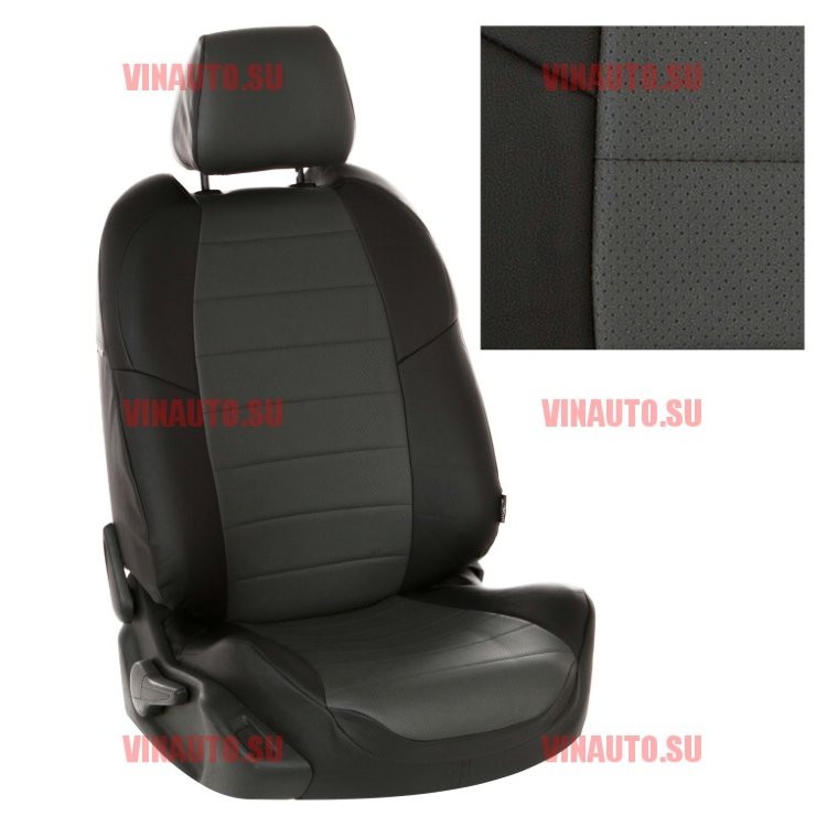 Авточехлы DAEWOO-Matiz (Аригон) чер+тем.сер Авточехлы DAEWOO-Matiz (Аригон) чер+тем.сер