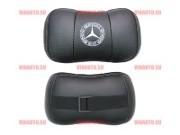 Автомобильные подушки для шеи Mercedes-Benz (Аригон) чер+чер Автомобильные подушки для шеи Mercedes-Benz (Аригон) чер+чер