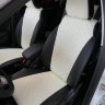 Авточехлы ВАЗ-Lada Vesta/SW Cross/NG (Ромб) чер+бел