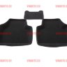 Коврики салона текст. 3D euro-std TOYOTA Rav 4 (2019-) (АКПП)/EM3D005105