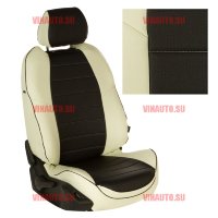 Авточехлы Ssang Yong-Kyron (Аригон) бел+чер