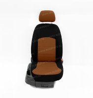 АВТОФРАНТ/KIA-Sportage II - переднее сиденье обычное чер+оранж АВТОФРАНТ/KIA-Sportage II - переднее сиденье обычное чер+оранж