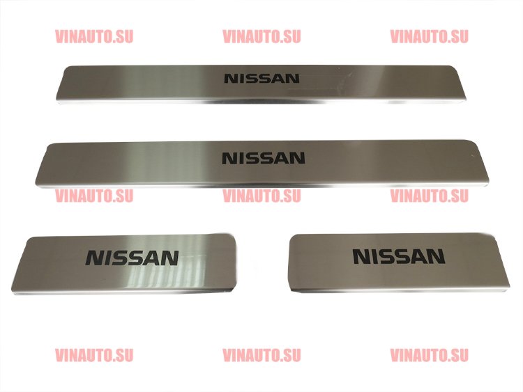 Накладки на пороги NISSAN Sentra 2007-2017