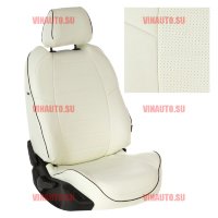 Авточехлы ВАЗ-Granta Sd/Hb/Datsun on-Do сплошная (Аригон) бел+белый